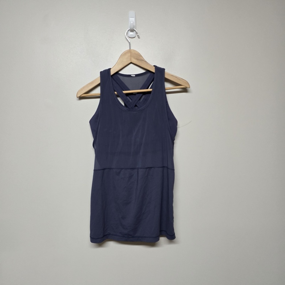 Lululemon Tank Women Fast As Light Sheer Sleeveless Top Gym Yoga Shirt Sz 8